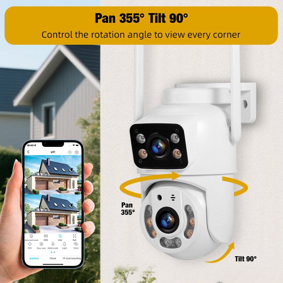 Caméra IP de sécurité domestique10MP – Image 4