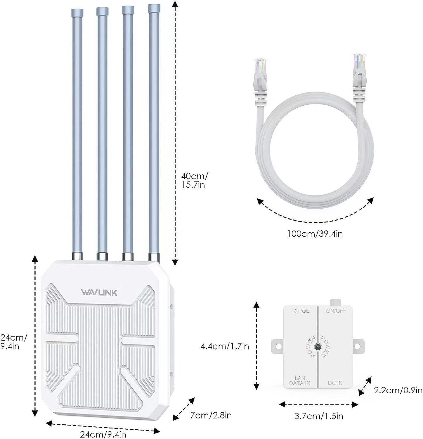 Wavlink AX1800 Bi-Bande 2.4G 5G WiFi 6 – Image 3